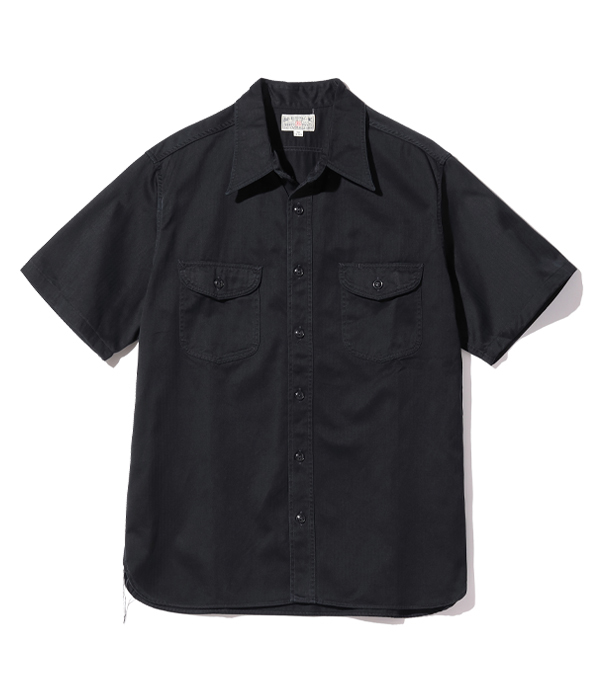 2023年6月8日入荷/ Lot No. BR38401 / HERRINGBONE WORK SHIRTS (SHORT SLEEVE)