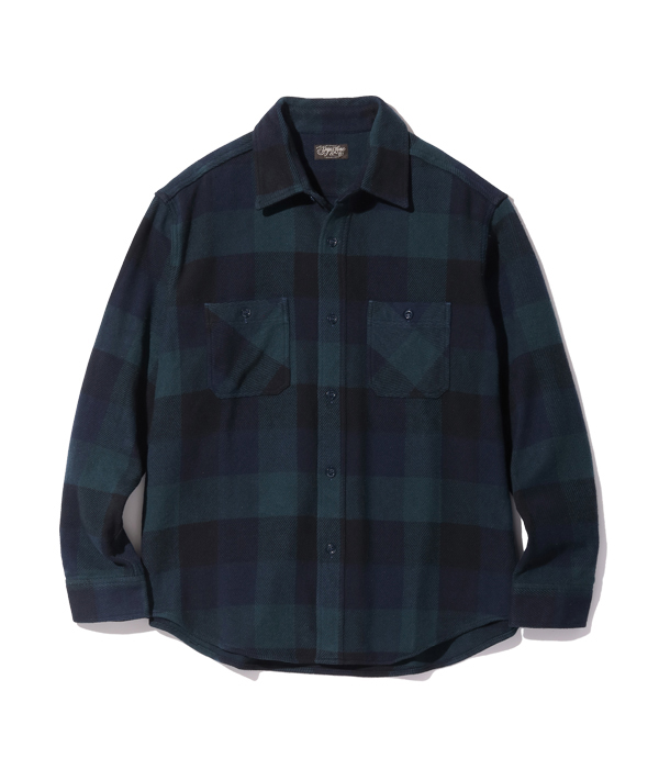 2023年9月21日入荷 / Lot No. SC29177 / 3-COLOR BLOCK CHECK HEAVY FLANNEL WORK SHIRT
