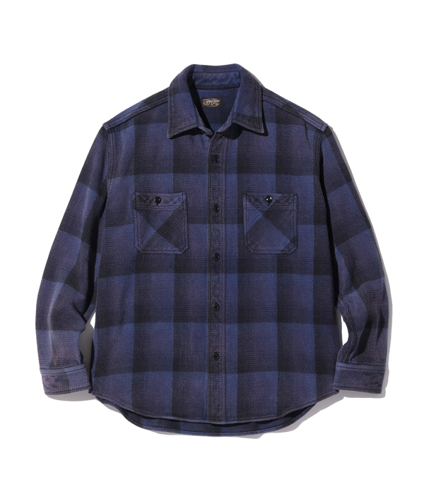 2023年11月24日入荷 / Lot No. SC29180 / 8/2 HEAVY TWILL OMBRE CHECK WORK SHIRT AGED MODEL