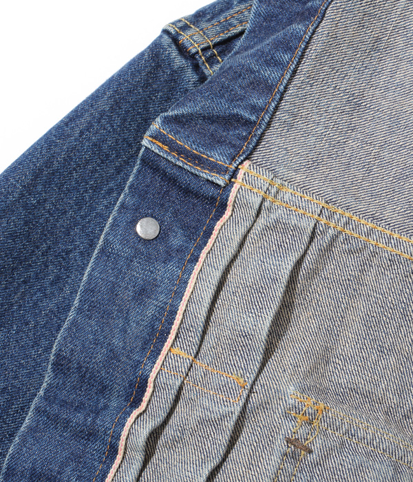 Lot No. SC11953SH-429 / 14.25oz. DENIM JACKET 1953 AGED