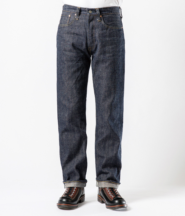 Lot No. SC40301 / 砂糖黍製 14oz. 琉球藍混左綾DENIM - SUGAR CANE 