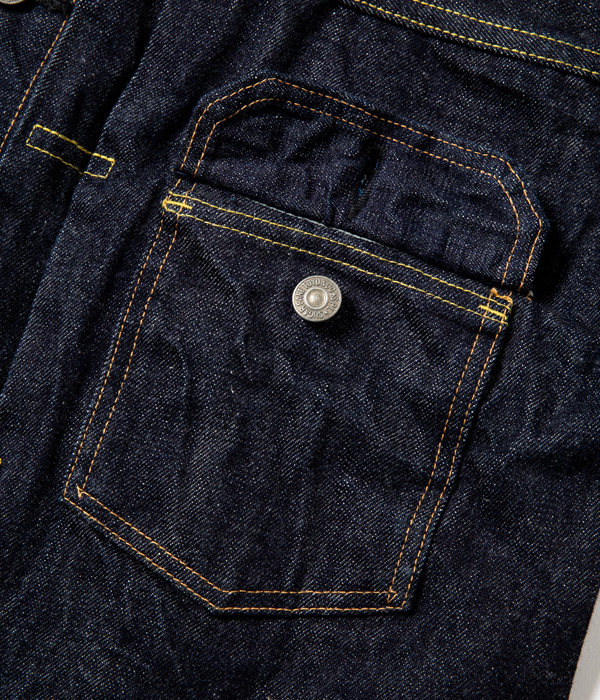 Lot No. SC11953 / 14.25oz. DENIM JACKET 1953 MODEL - SUGAR