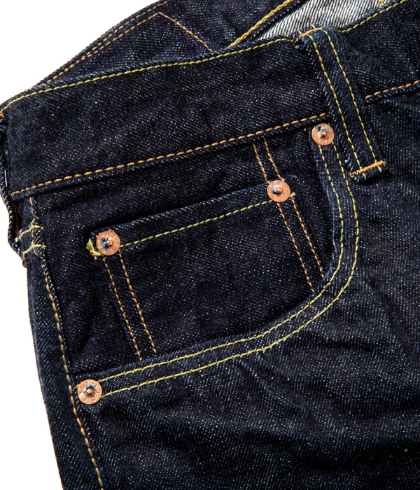 Lot No. SC40065 / 14.25oz. DENIM UNION STAR JEANS - SUGAR CANE