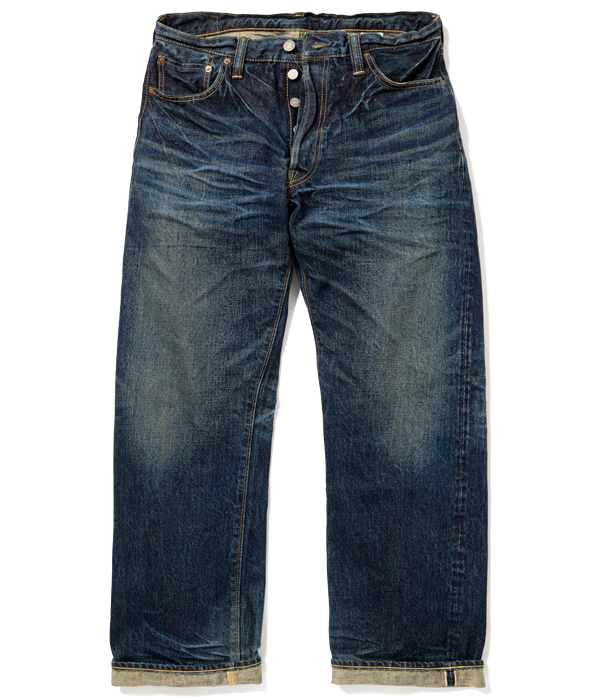 Lot No. SC40901H / 14oz. SUGAR CANE FIBER DENIM “LONE STAR JEANS” 5 YEAR  AGED-TOYO ENTERPRISE ONLINE STORE