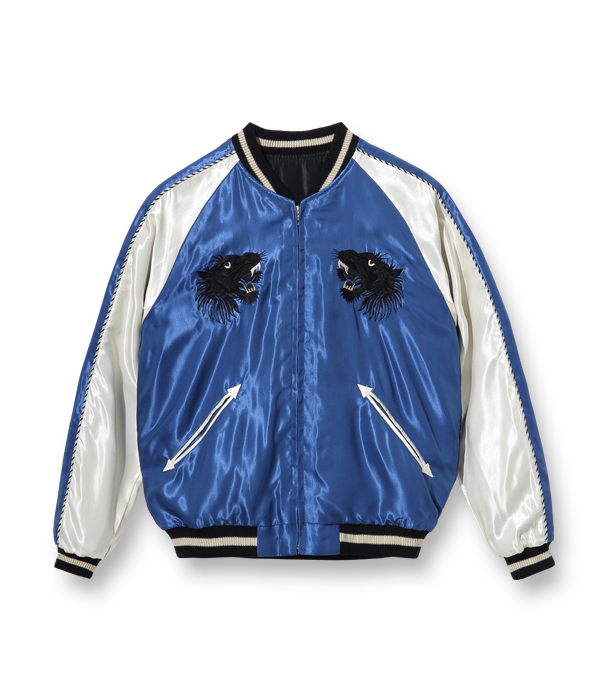 Lot No. TT15052-125 / Mid 1950s Style Acetate Souvenir Jacket