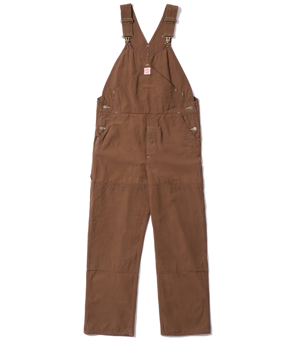 Lot No. HD42317 / HEADLIGHT 9oz. BROWN DUCK OVERALLS-TOYO ENTERPRISE ONLINE  STORE