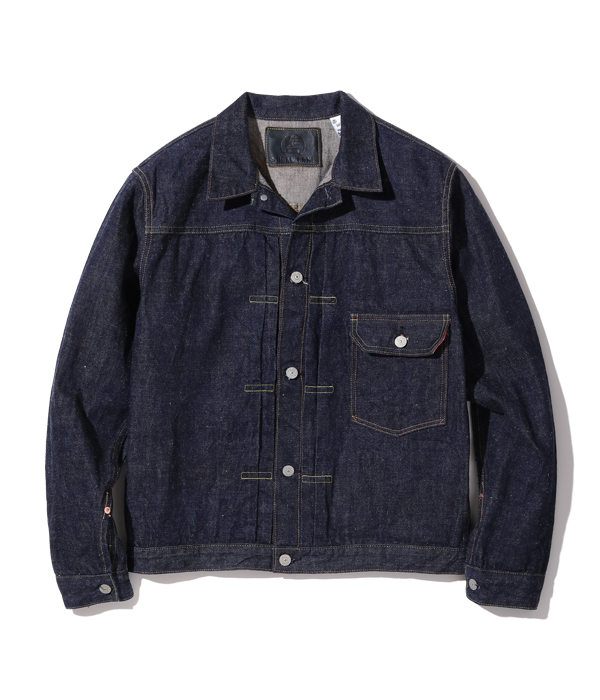 Lot No. SC12202 / 砂糖黍製 13oz. 阿波藍混右綾 DENIM BLOUSE-TOYO ENTERPRISE ONLINE  STORE