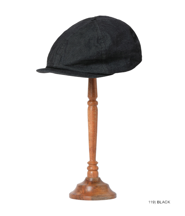 Lot No. SC02705 / 10oz. DENIM APPLEJACK CAP - SUGAR CANE Lot No. SC02705 / 10oz. DENIM APPLEJACK CAP - SUGAR CANE