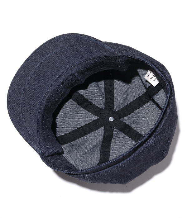 Lot No. SC02705 / 10oz. DENIM APPLEJACK CAP - SUGAR CANE