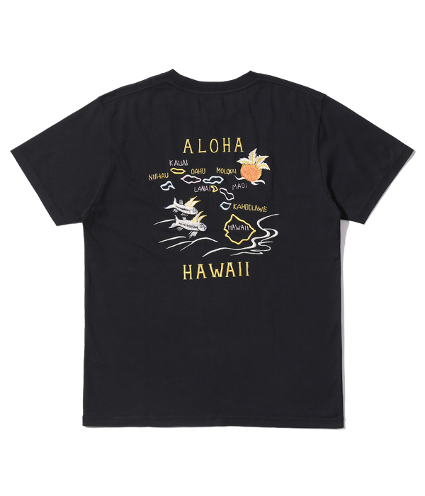 Lot No. TT78774 / SUKA T-SHIRT EMBROIDERED “ALOHA HAWAII” - TAILOR Lot No. TT78774 / SUKA T-SHIRT EMBROIDERED “ALOHA HAWAII” - TAILOR