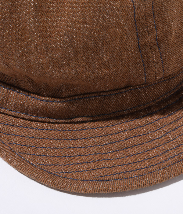 Lot No. BR02707 / HAT, WORKING BROWN (MOD.) - BUZZ RICKSON'S