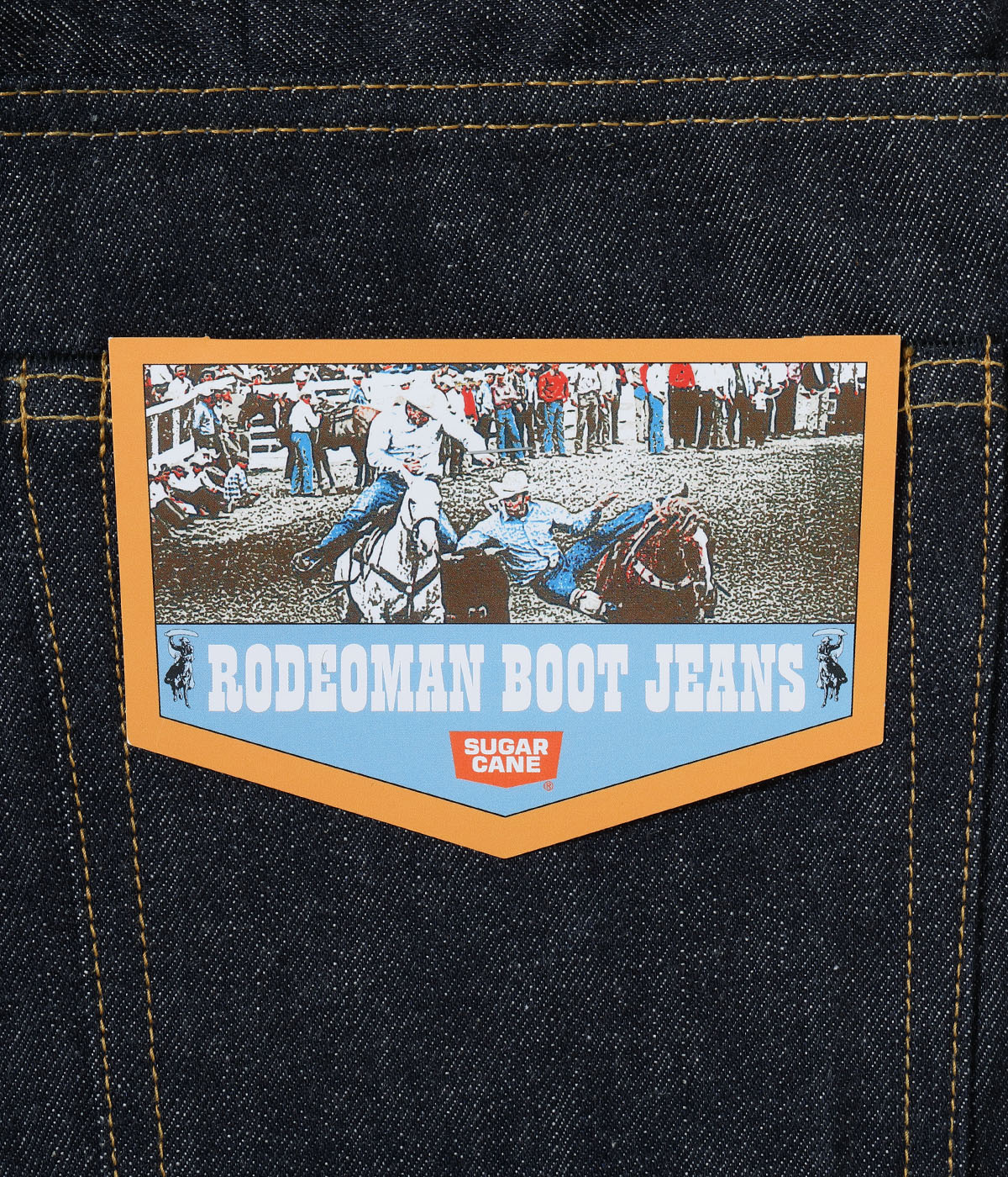 Lot No. SC42321 / 14oz. DENIM BOOT CUT MODEL - SUGAR CANE