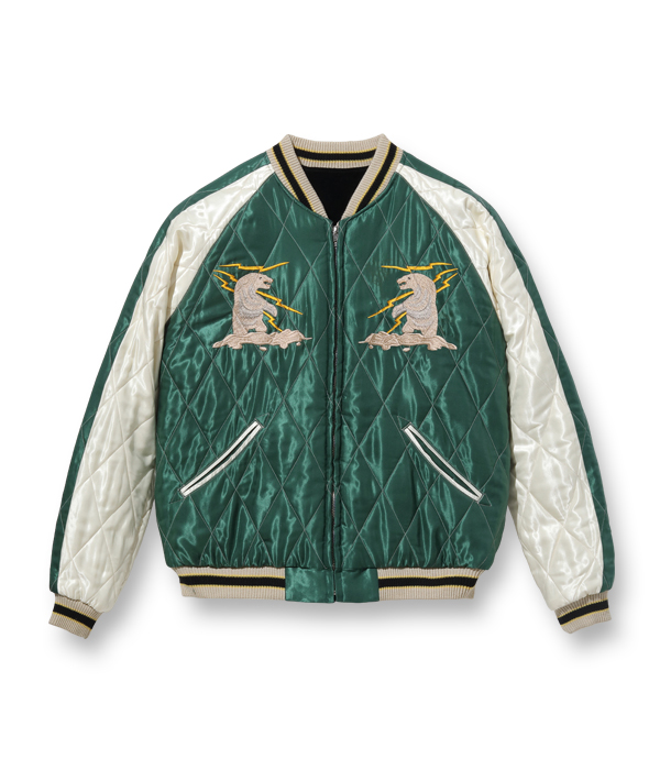 Lot No. TT15175-119 / Late 1950s Style Velveteen Souvenir Jacket 