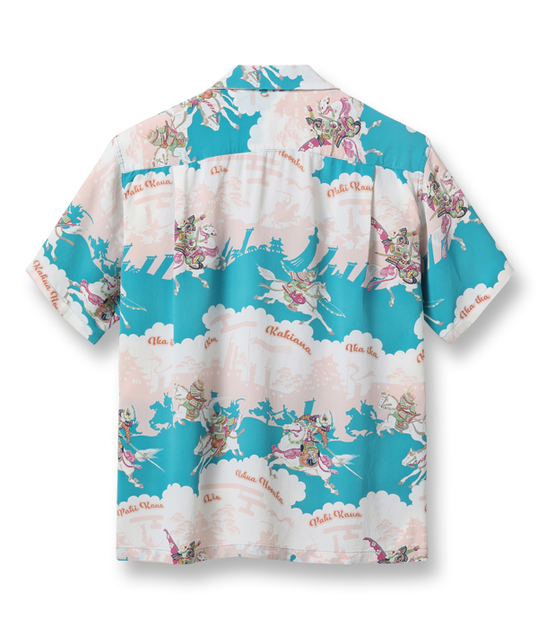 Lot No. SS39023 / RAYON HAWAIIAN SHIRT “THE SENGOKU PERIOD” - SUN