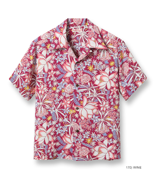 大人 可愛い 服  Lot No. SS39016 / RAYON HAWAIIAN SHIRT “LEILANI” - SUN SURF トップス