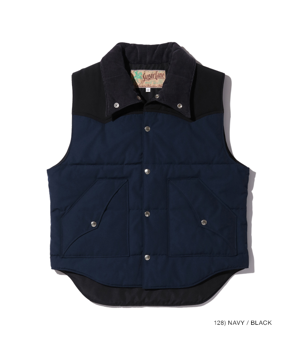 Lot No. SC15400 / T/C PADDING VEST - SUGAR CANE - シュガーケーン