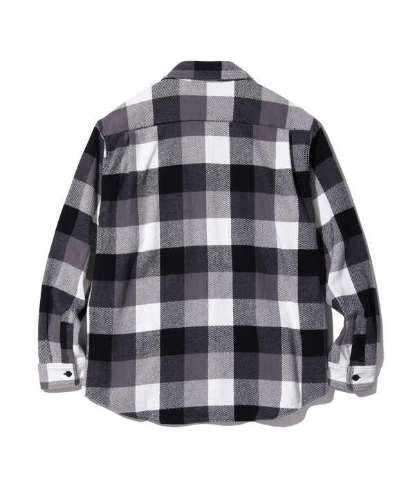50's Print flannel shirts s-2026アメリカ