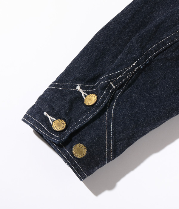 Lot No. HD15464 / HEADLIGHT 11oz. BLUE DENIM 1930's WORK