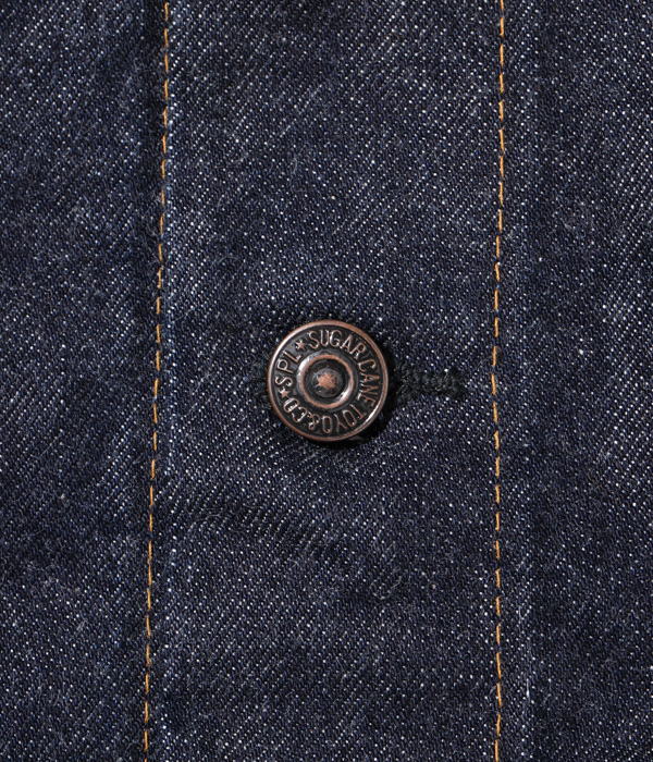 Lot No. SC12962 / 14.25oz. DENIM JACKET 1962 MODEL - SUGAR