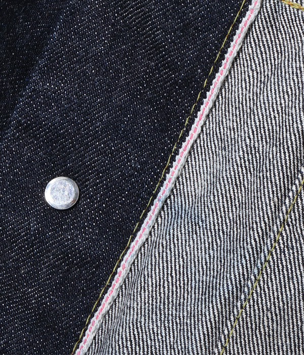 Lot No. SC12962 / 14.25oz. DENIM JACKET 1962 MODEL - SUGAR