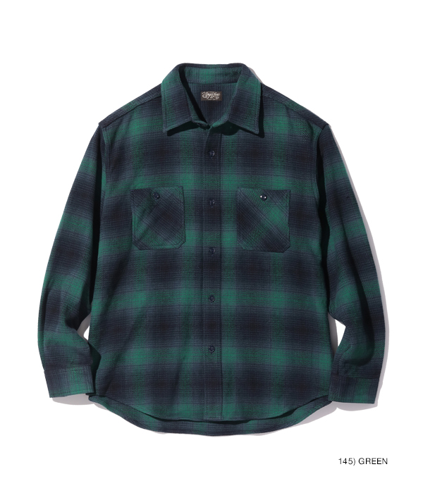 23aw SUGAR CANE Ombre Plaid Shirts