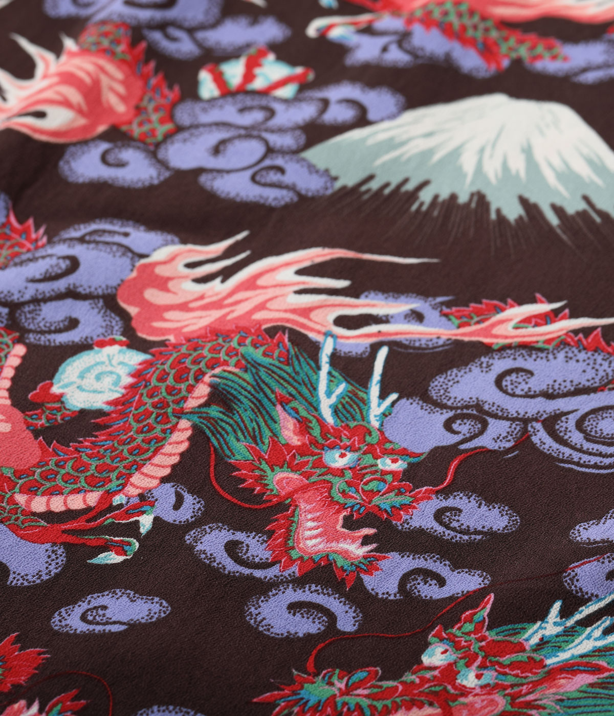 Lot No. SS39227 / RAYON HAWAIIAN SHIRT “TEAM OF DRAGONS